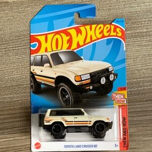 Hot Wheels 1980 Toyota Land Cruiser Hotwheels Then & Now 2023 Mainline new